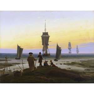  FRAMED oil paintings   Caspar David Friedrich   32 x 24 