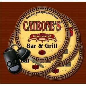  CATRONES Family Name Bar & Grill Coasters: Kitchen 