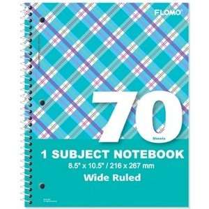  Wholesale 48 Pieces of Flomo 1 Subject Notebook, 70sheets 