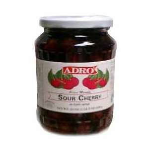 Pitted Morello Sour Cherry in Light Syrup (Adro) 24oz