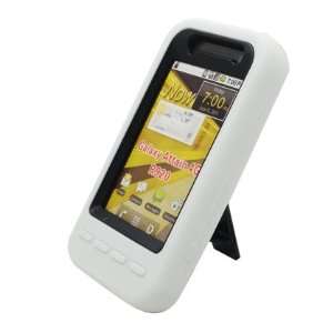  White Double Layer Kickstand Hybrid Case Heavy Duty Cover 