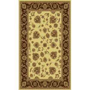   Rugs Legacy Cream / Brown Oriental Runner Rug Furniture & Decor