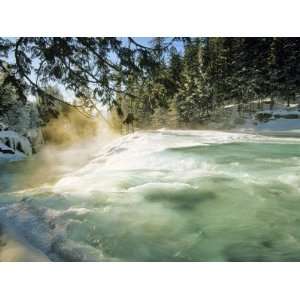  Icy Cold at Mcdonald Creek in Glacier National Park 