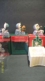 HALLMARK FROSTY FRIENDS 5,7,9 17, 19 23 IN BOXES 16 ORNAMENTS FROM 