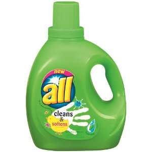 All Cleans & Softens Ultra Liquid Laundry Detergent, Fresh Twist 100oz 
