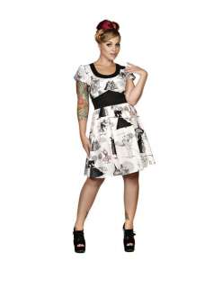 Folter Clothing   Wicked Witches Psychobilly Pin Up Dress  