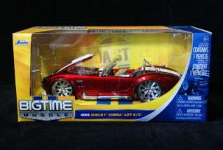 1965 Shelby Cobra 427 SC BIGTIME MUSCLE Metalic Red 1:2  