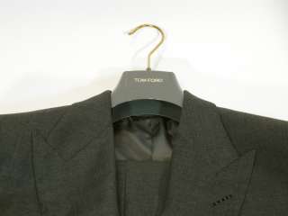 NWT $6295 TOM FORD Oxford Gray Wool Suit 54 L, Euro, 44 Long US  