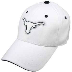   of the World Texas Longhorns White Knight 1Fit Hat: Sports & Outdoors