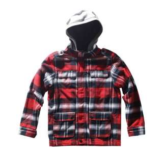 DC Shoes Boys Matsumoto Hooded Flannel Jacket  