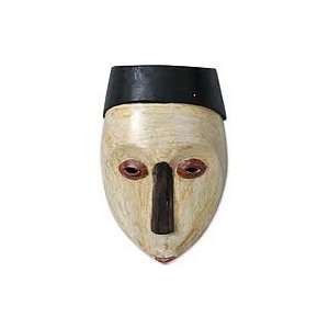  NOVICA Congolese wood African mask, Virgin Forest Home 