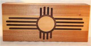 Native American Zuni Style Incense Burning Storage Box  