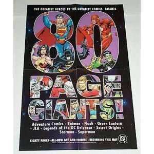1998 JLA Justice League of America 80 Page Giants DC Comics Shop Promo 