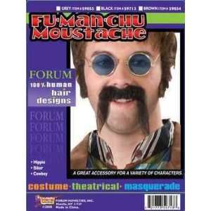 Fu Manchu Moustache   Grey   Accessory [Apparel]
