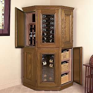  Vinotheque Connoisseur Corner Wine Cabinet Appliances