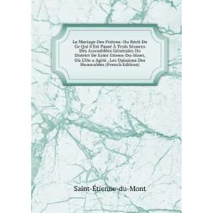   AgitÃ© . Les Opinions Des Honorables (French Edition) Saint Ã