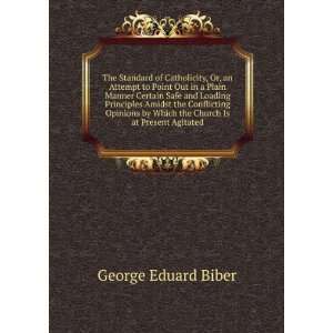   by Which the Church Is at Present Agitated George Eduard Biber Books