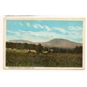  Kennesaw Mountain Marietta Georgia Linen Vintage Postcard 
