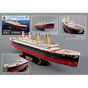  Titanic Ocean Liner (113pcs) Cubic Fun Toys & Games