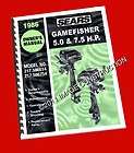  Gamefisher 5.0 & 7.5HP Outboard Owners Manual g