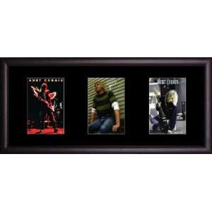  Kurt Cobain Framed Photographs