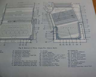 Babcock & Wilcox Marine Boilers Manual B&W Asbestos  