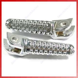 Foot Pegs Front for Honda CBR 600RR 1000 RR 600 Silver  