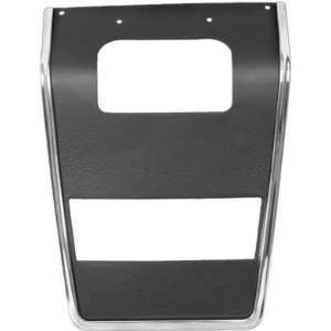   Panel Center, without Air conditioning or Radio, Black Automotive