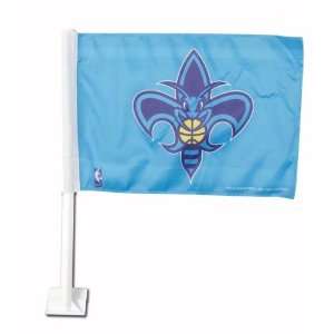    New Orleans Hornets Fleur D Bee Car Flag