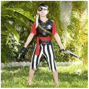  Kids Pirate King Costume (m): Toys & Games