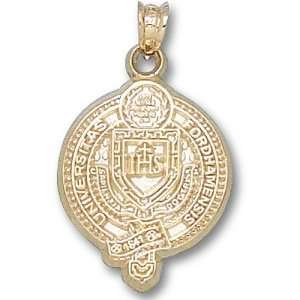  Fordham University Seal Pendant (Gold Plated) Sports 