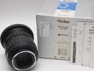 Schneider Rolleiflex 6008 12,8/180 mm Tele Xenar PQ  