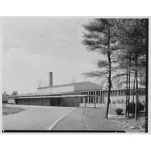   School, Weston, Massachusetts. Exterior II 1955