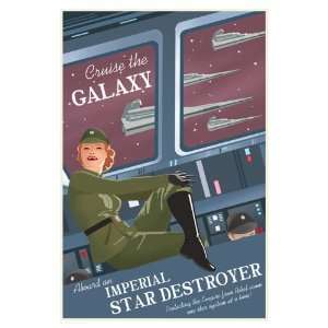  Star Wars Art Limited Edition Print Cruise the Galaxy by 