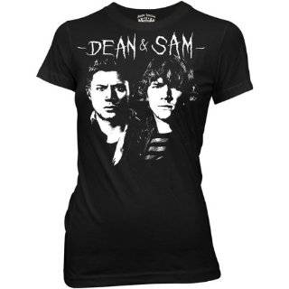 Supernatural Sam And Dean Womens Juniors T shirt