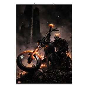  Dream Colours   Marvel Comics poster tissu Ghost Rider 70 