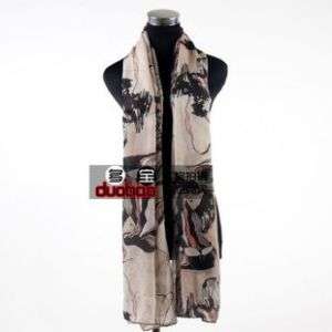 begonia：New Fashionable woman scarf shawls：wholesale  