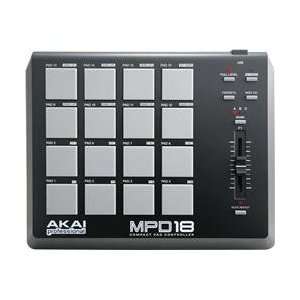  Akai Professional MPD18 USB MIDI Pad Controller (Standard 