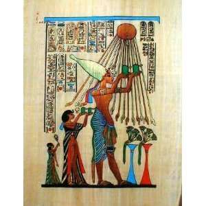  Papyrus King Akhenaten Sun God: Everything Else