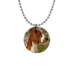  Welsh Springer Spaniel Button Necklace B0638: Everything 