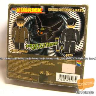RaRe Medicom Green Hornet & Kato Kubrick Box Set figure  