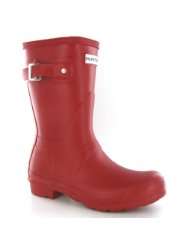Hunter Original Short Red Womens Boots