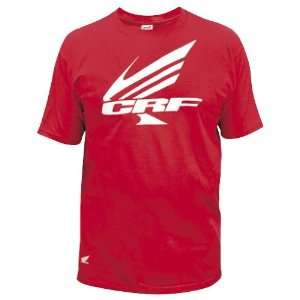  Honda Collection CRF Corporate T Shirt , Color: Red, Size 