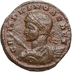  CRISPUS Caesar 320AD Authentic Genuine Ancient Roman Coin 