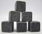 WHISKEY STONES scotch rocks cubes cooler chilling drink COLD AS ICE 6 