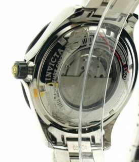 MENS INVICTA 7212 STEEL AUTOMATIC DIVERS DATE WATCH  