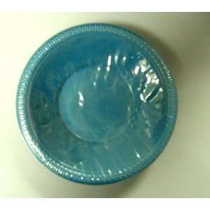  Plastic Plates and Bowls : 12 oz. Teal Colored Plastic 