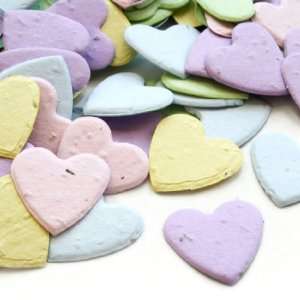  Heart Shaped Plantable Wedding Confetti (18 colors 