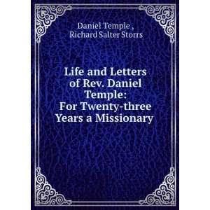   Years a Missionary . Richard Salter Storrs Daniel Temple  Books