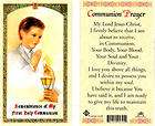   Holy Communion Sacrament Blessed Day Card HC383 Catholic Prayer Cards